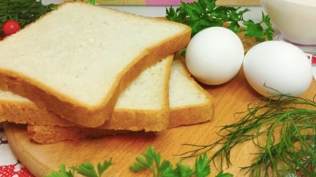 Просто смешайте 2 яйца с хлебом — вкусный завтрак за 5 минут - 285x160