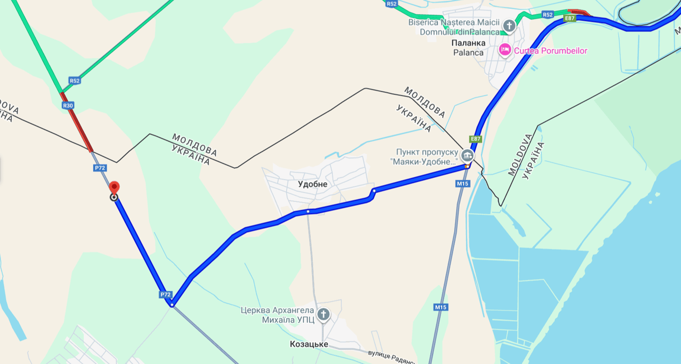 Черги на кордоні — один з пунктів пропуску на Одещині не працює - фото 2