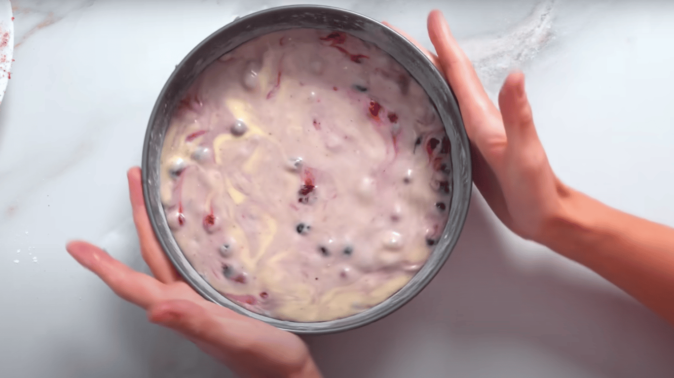 швидкий пиріг з ягодами