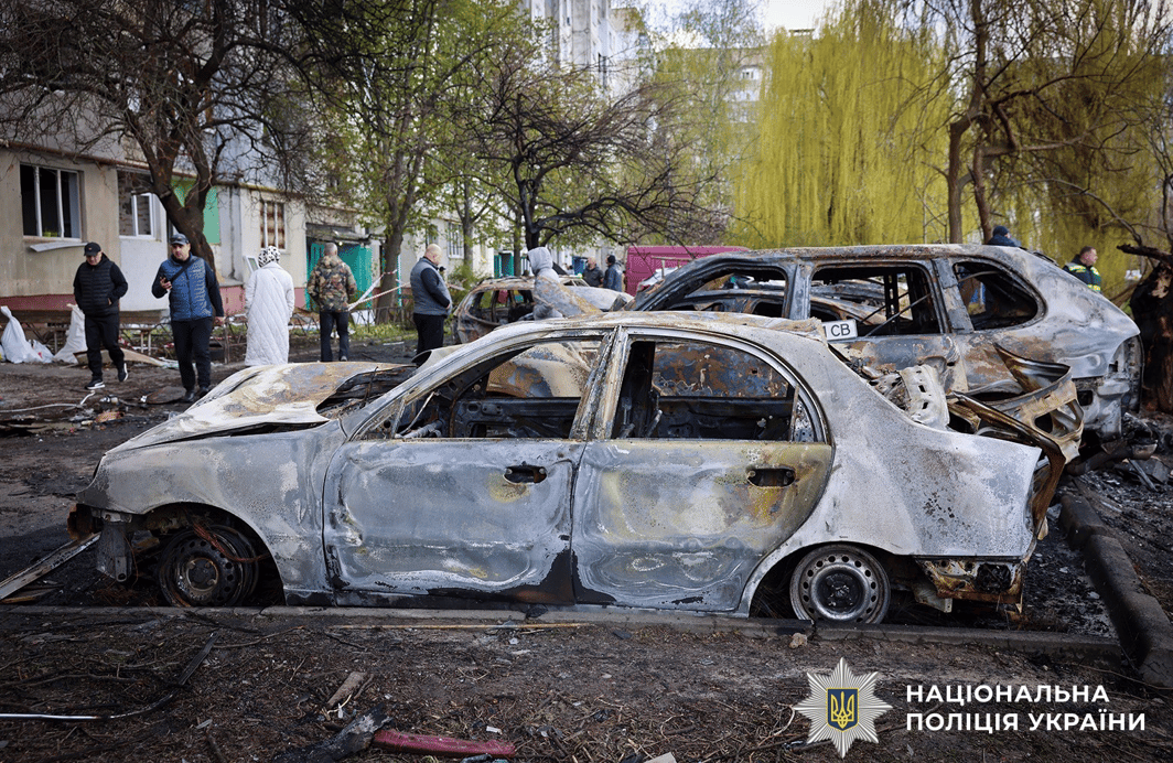 Обстріл Сумської області, 22 квітня