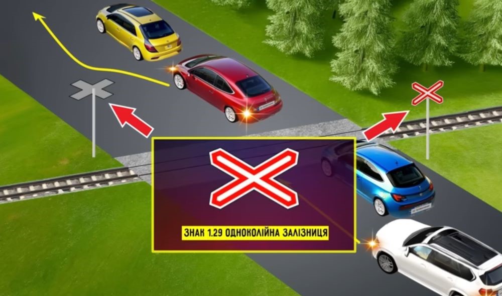 Тестирование по ПДД — кто из водителей нарушил правила обгона - фото 2