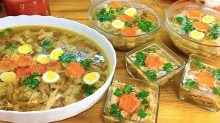 Прозорий домашній холодець — секрети від досвідчених господинь - 285x160