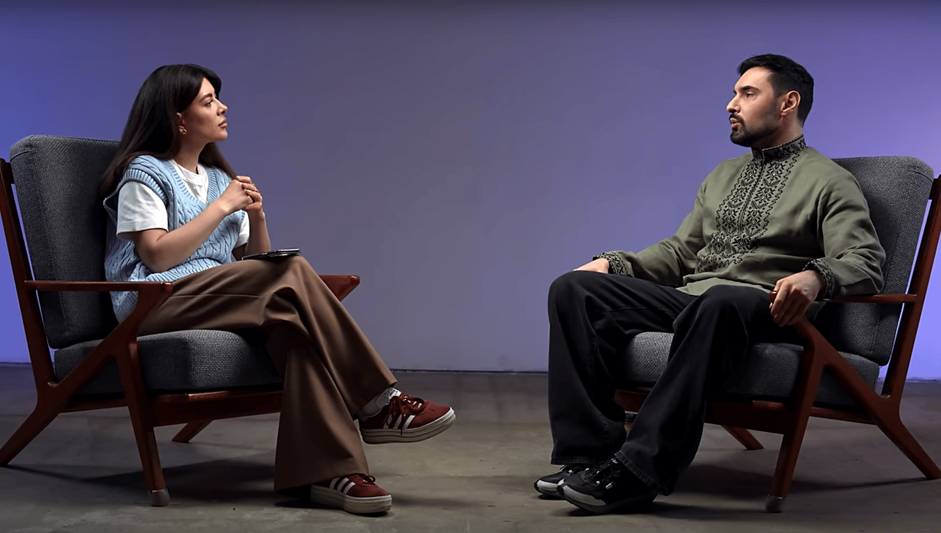 Виталий Козловский и Рамина Эсхакзай