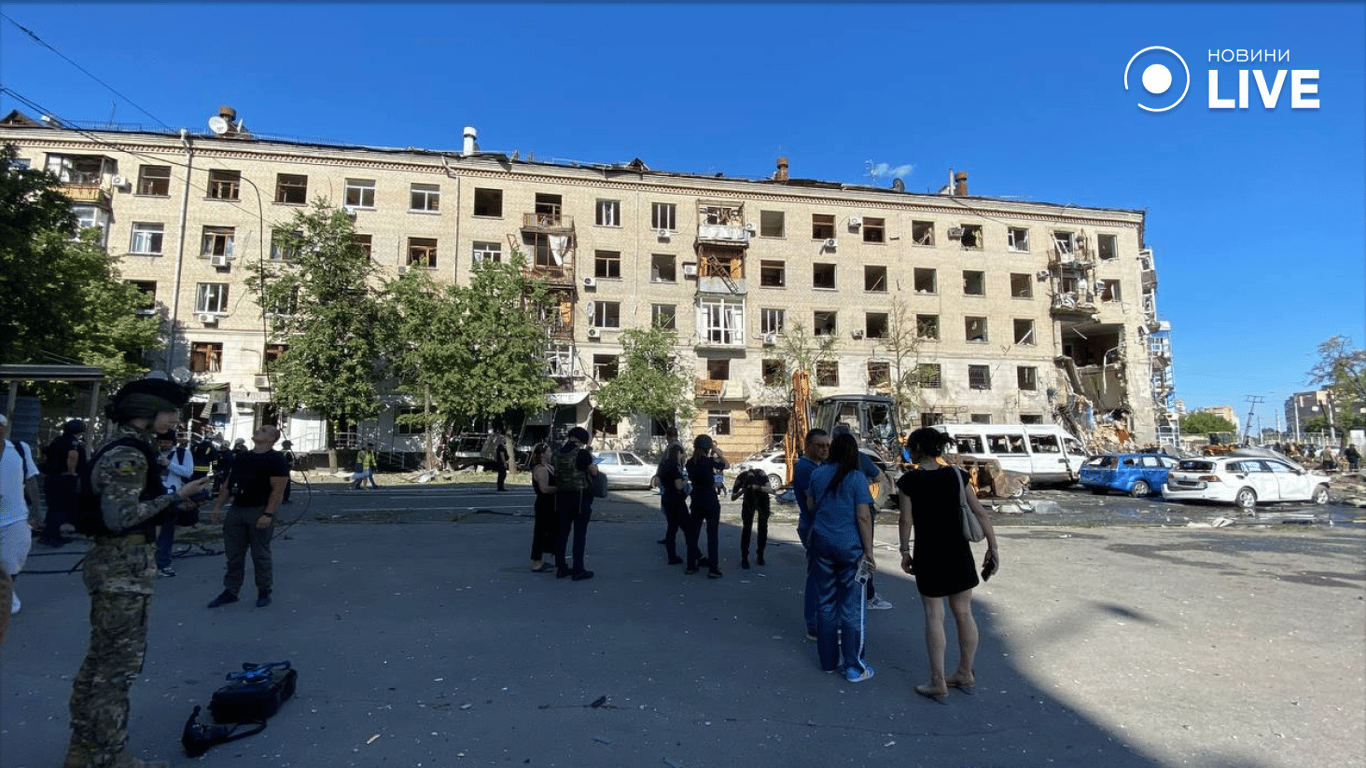 Наслідки російського удару по Харкову 22 червня