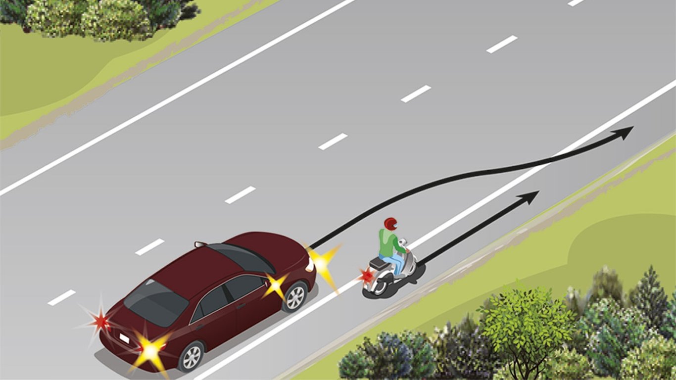 Тест ПДР про узбіччя: хто має поступитися