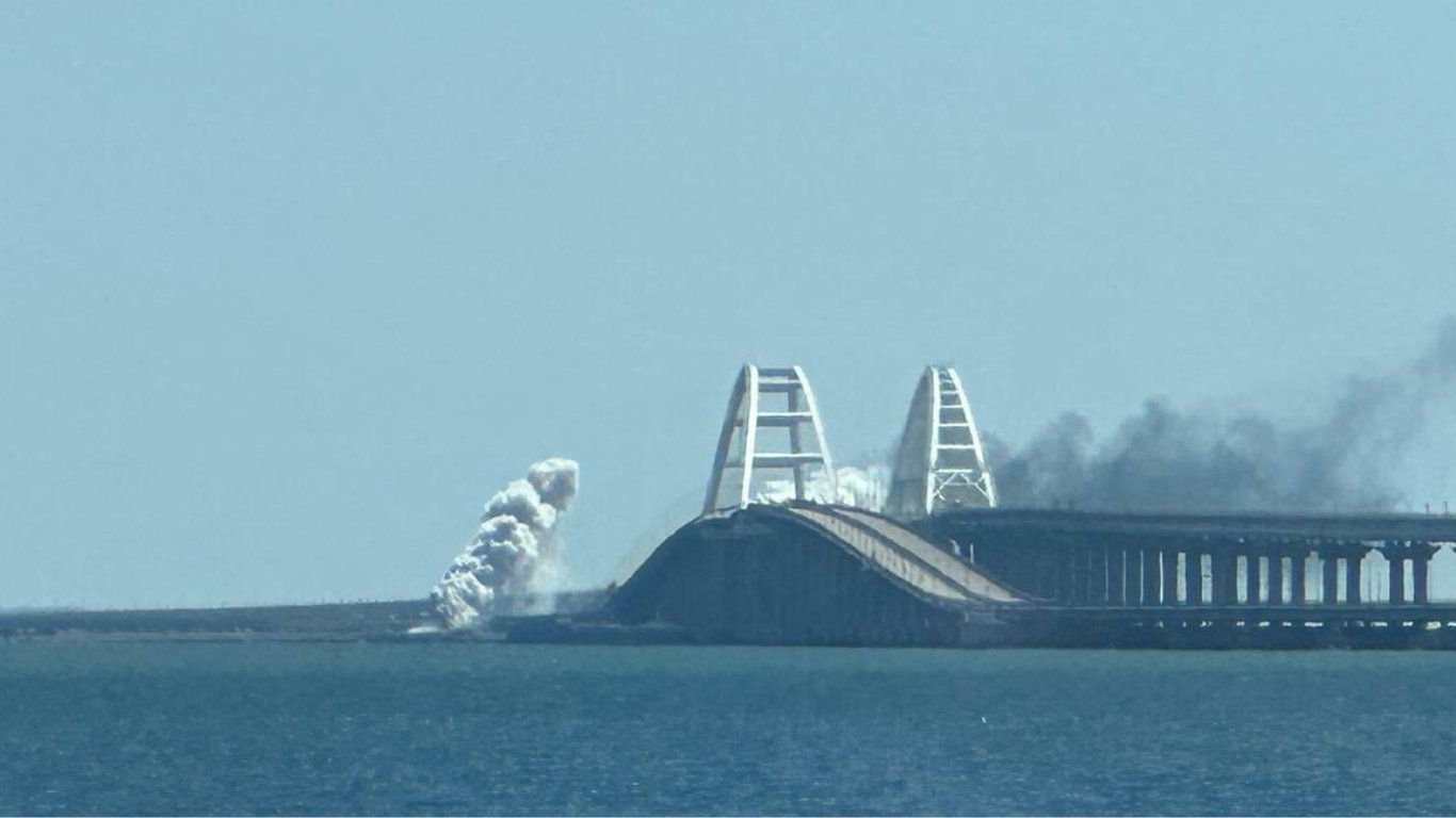 Военный эксперт рассказал, что сегодня было уничтожено на Крымском мосту