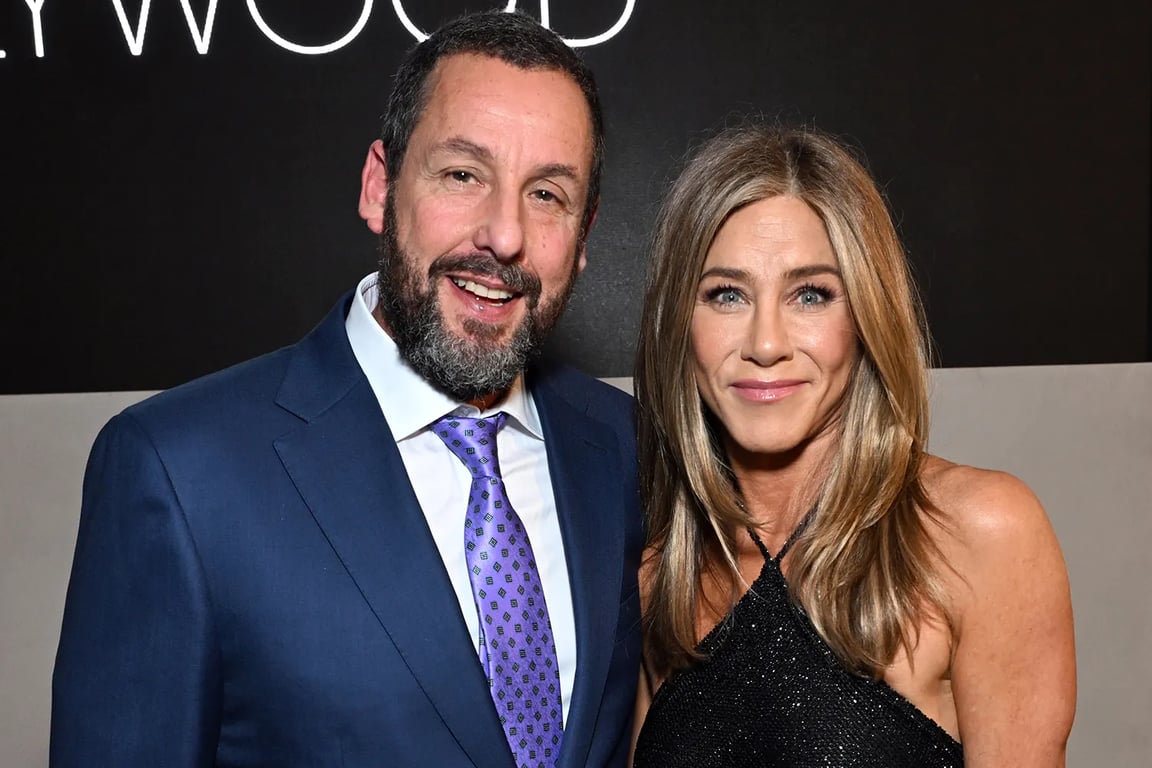 Adam Sandler and Jennifer Aniston