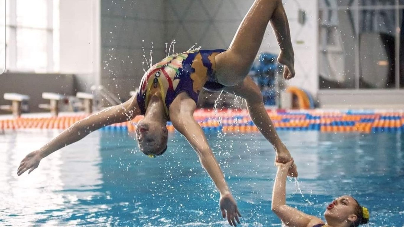 Одеська спортсменка стала срібною призеркою чемпіонату України з синхронного плавання