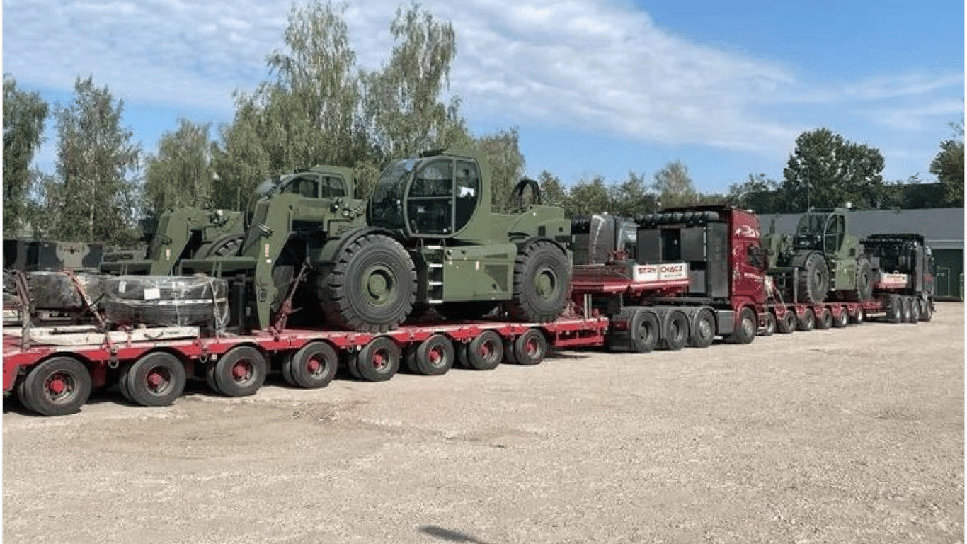 В Шяуляе в Литве пытались поджечь военную помощь для Украины