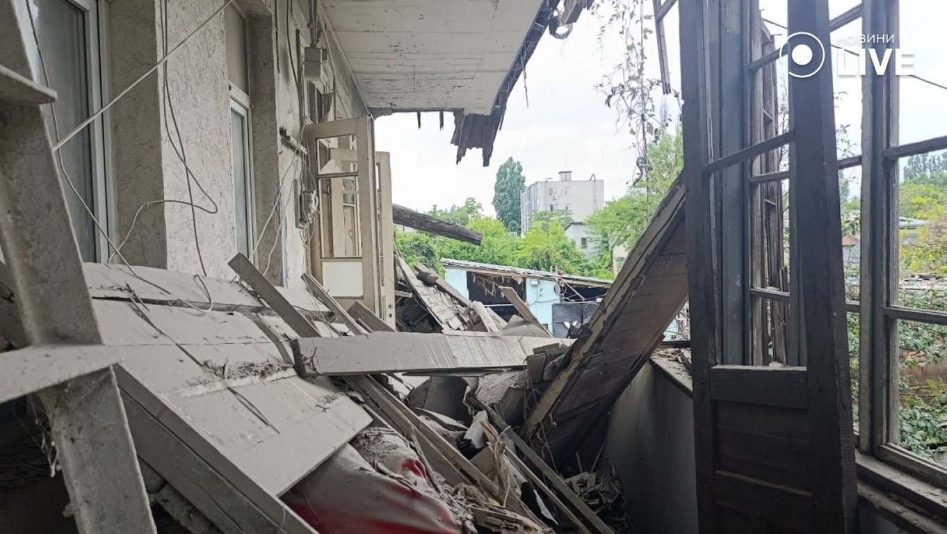 Удар по Одесі 22 липня