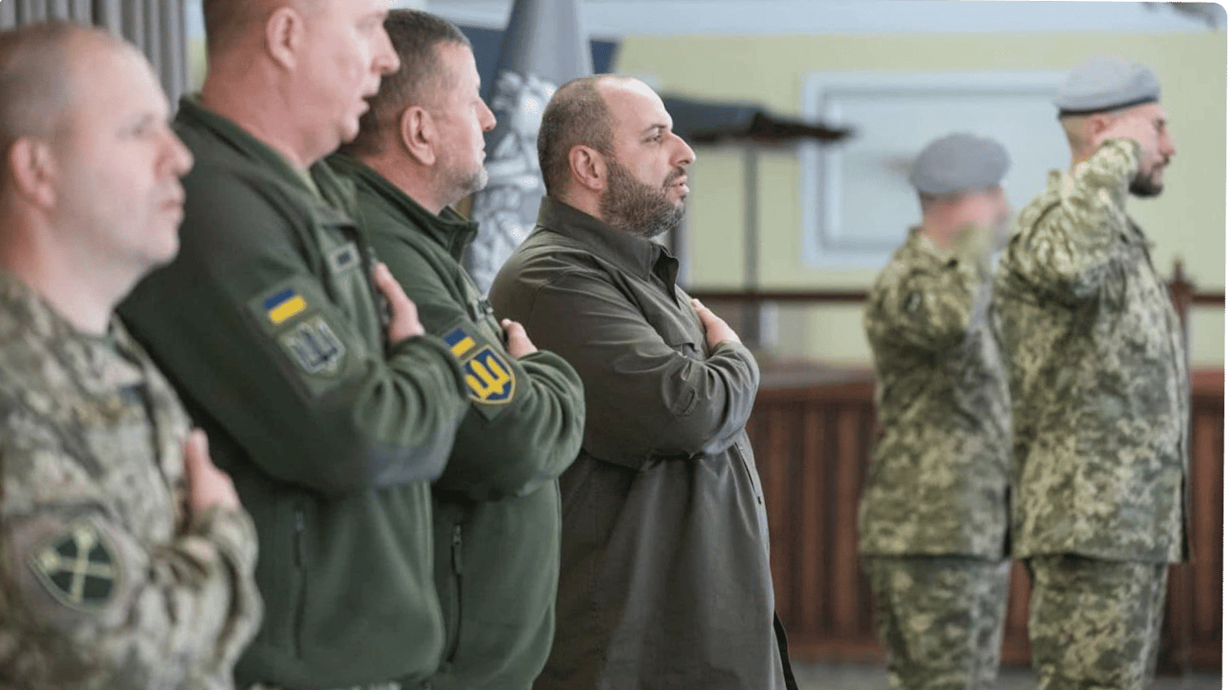 Умєров представив нового командувача ССО Сергія Лупанчука особовому складу