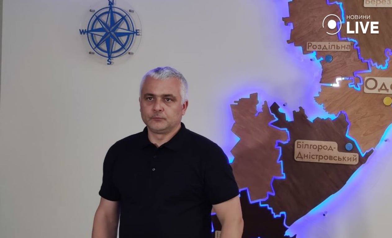 Очільник Одеської ОВА Олег Кіпер