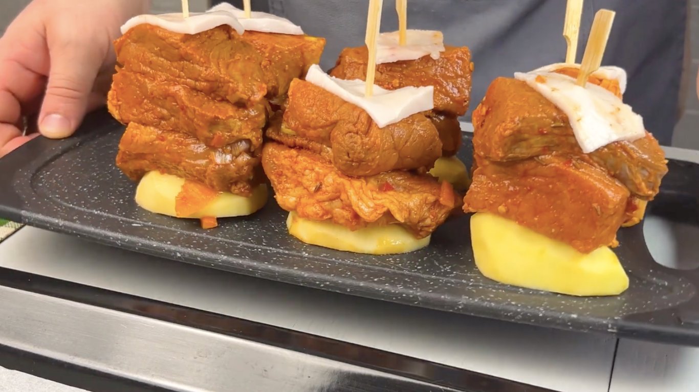 рецепт шашлика в духовці