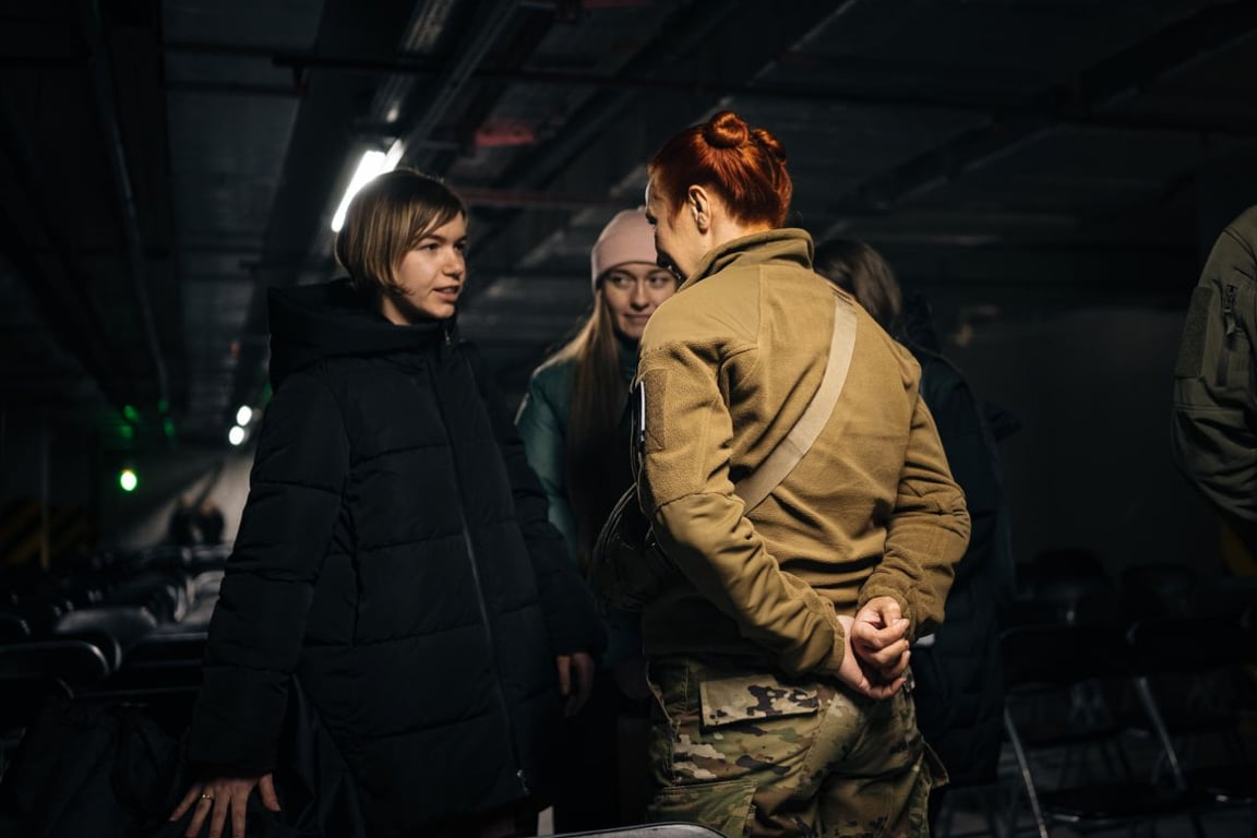 Женщины-военные Третьей штурмовой бригады встретились с киевлянами - фото 7