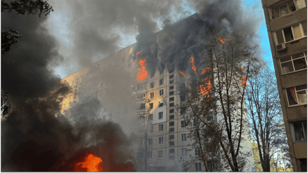 Поліція показала відео перших кадрів порятунку людей після російського удару по Харкову - 285x160