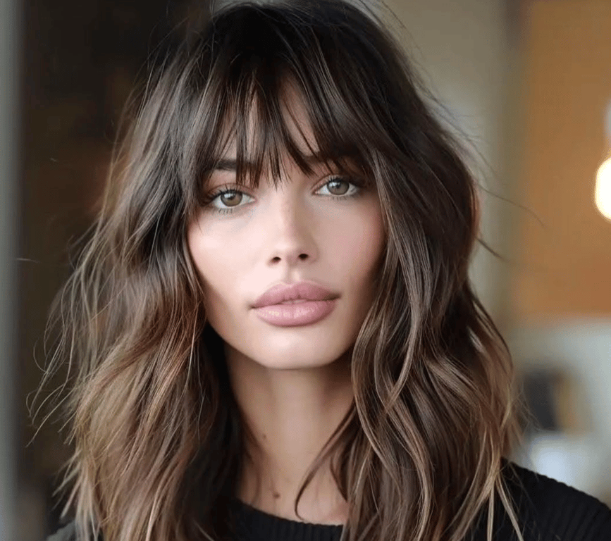 You can experiment with long and thick hair