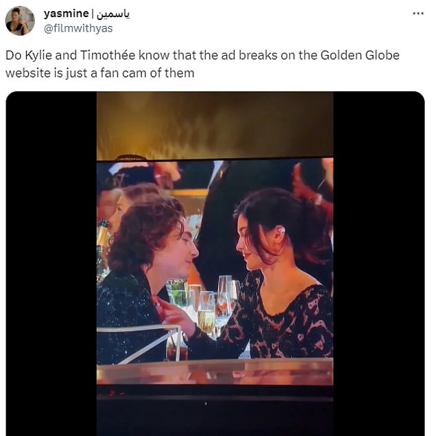 Мережу заполонили кумедні меми ніжностей Кайлі Дженнер та Тімоті Шаламе на "Золотому глобусі". Фото: соціальні мережі