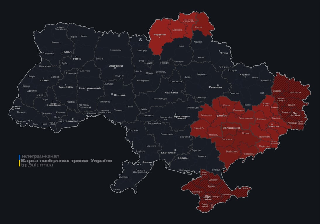 У Чернігові було чути вибух ввечері 27 жовтня