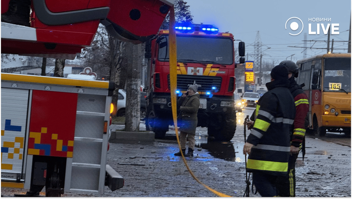 В Одесі дрон влучив у будинок