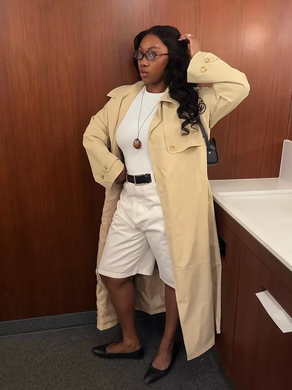 Tailored Bermuda Shorts - 5 stylish alternatives to denim shorts for Summer 2025