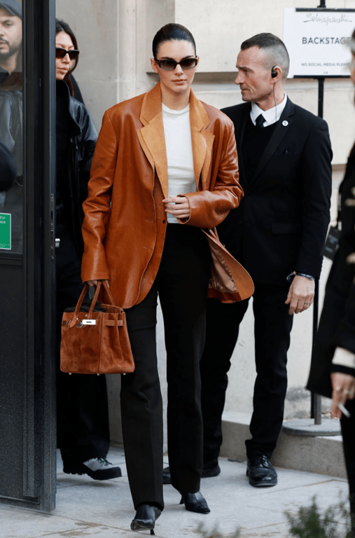 Кендалл Дженнер обрала собі стильну сумку на цей сезон