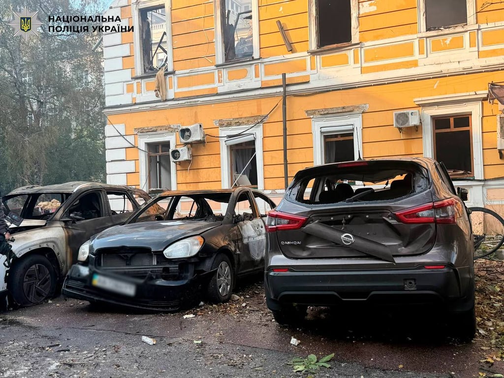 Удар Росії по Києву 28 вересня