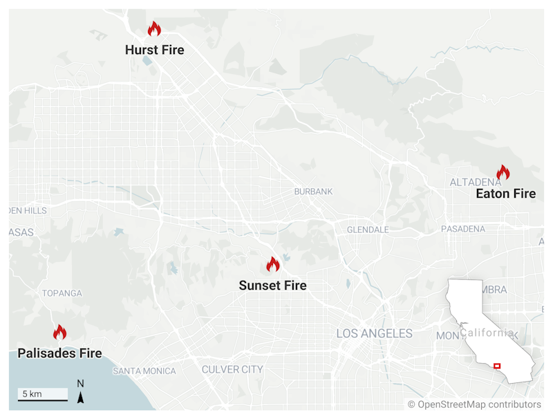 Пожежі в ЛА