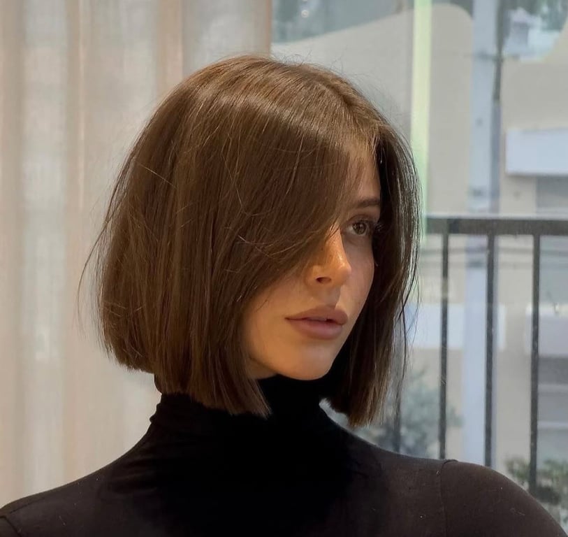 The chin-length bob is in style, but it won't suit everyone.