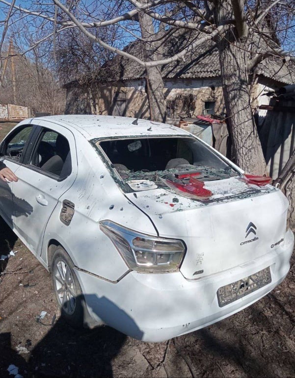 Последствия обстрела Днепропетровской области 28 февраля