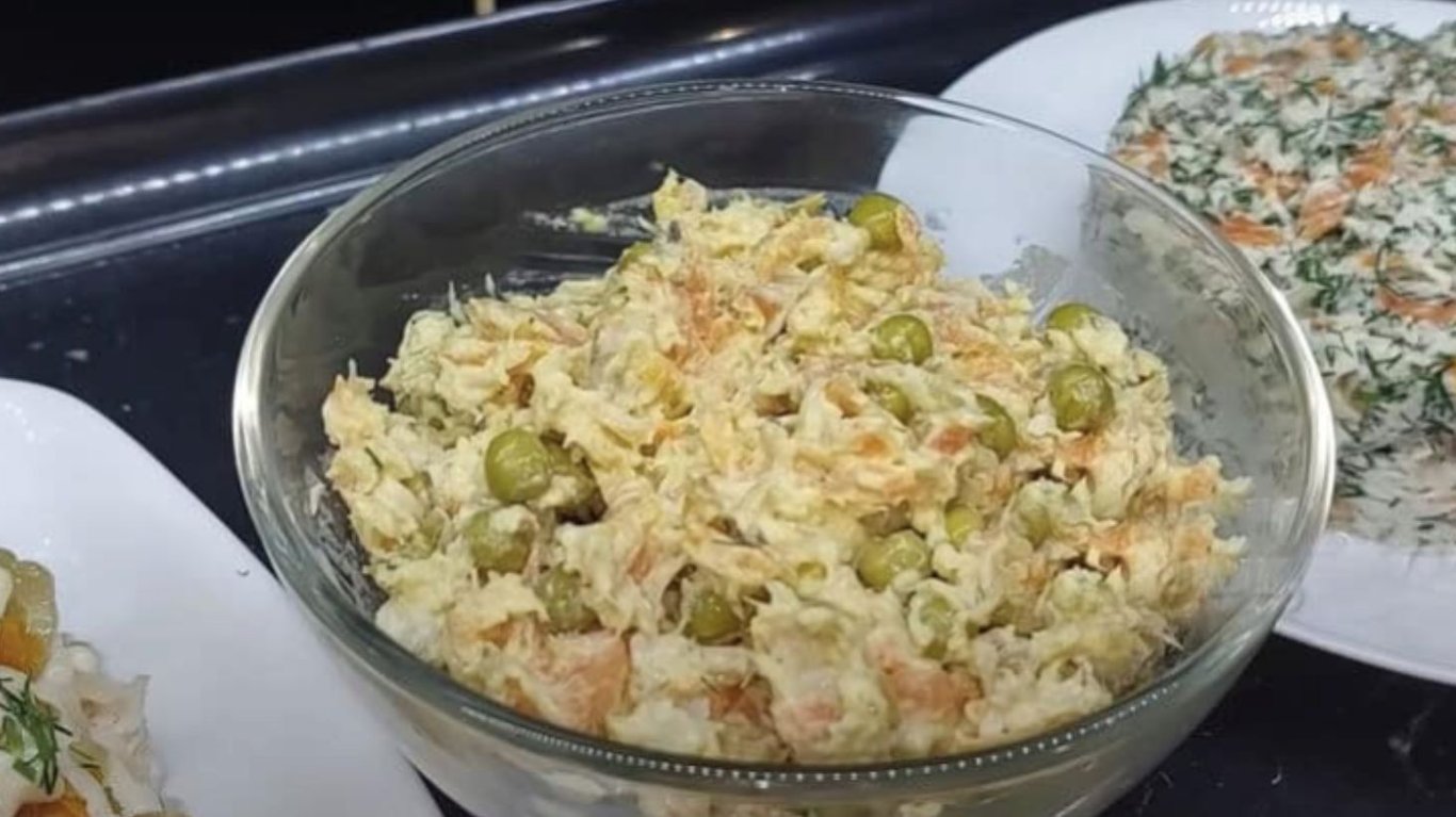 Салат "Рибне олів’є"