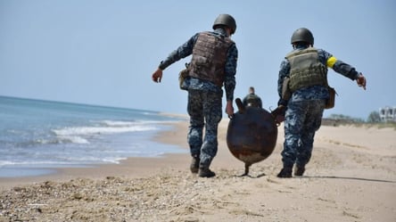 К берегу Одесской области прибило морскую мину - 285x160