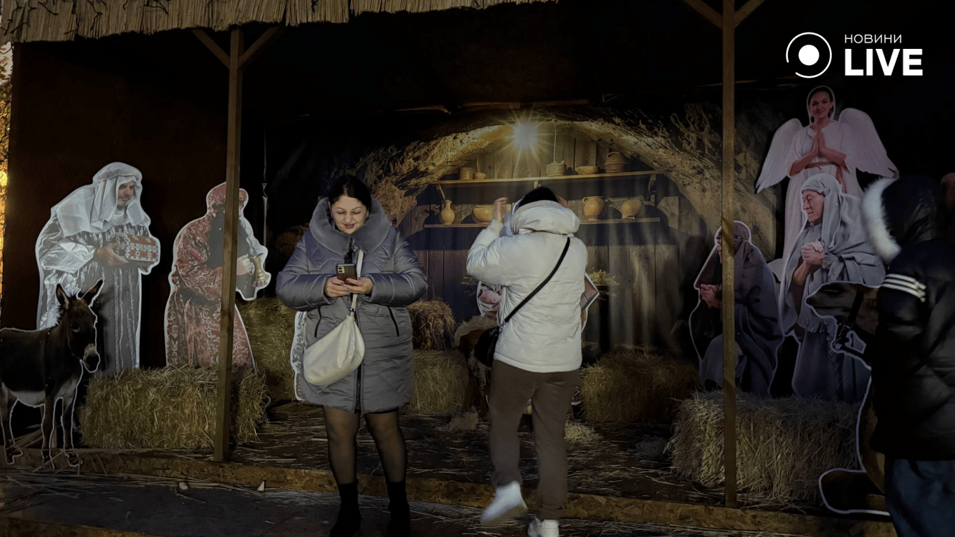 Різдвяна локація в Одесі