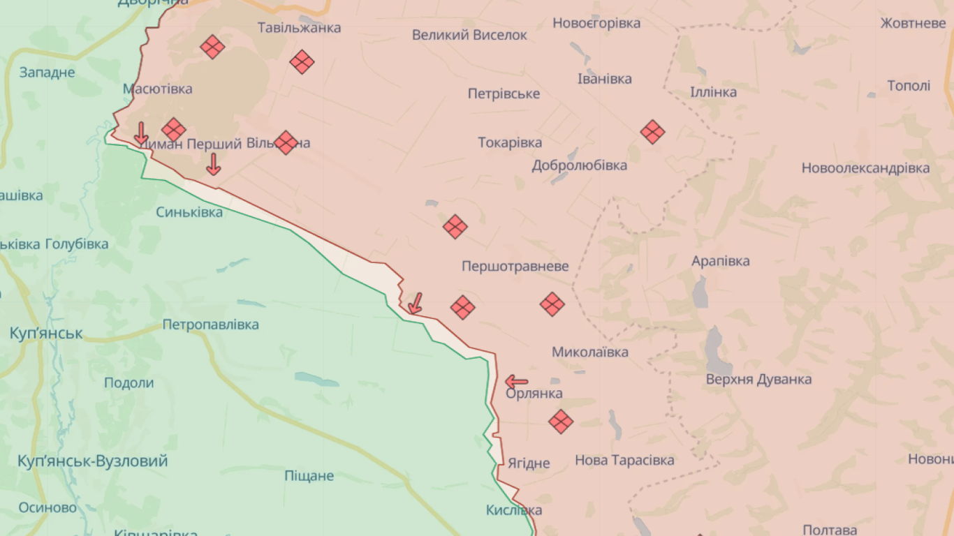 Карта боевых действий в Украине онлайн сегодня, 27.11.2023 — DeepState, Liveuamap, ISW