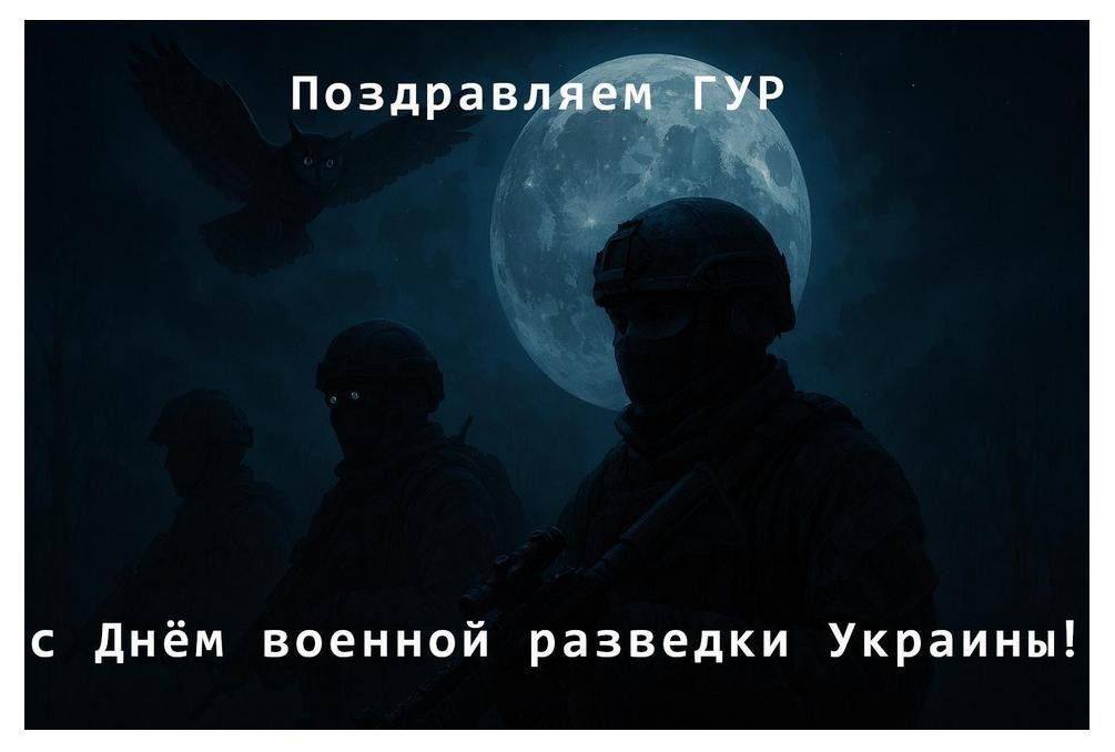Привітання від ГУР на російському сайті