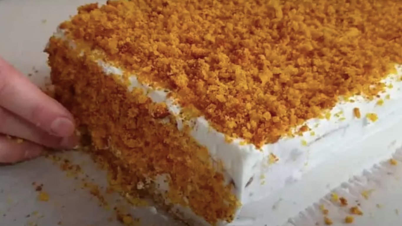 рецепт простого торта 