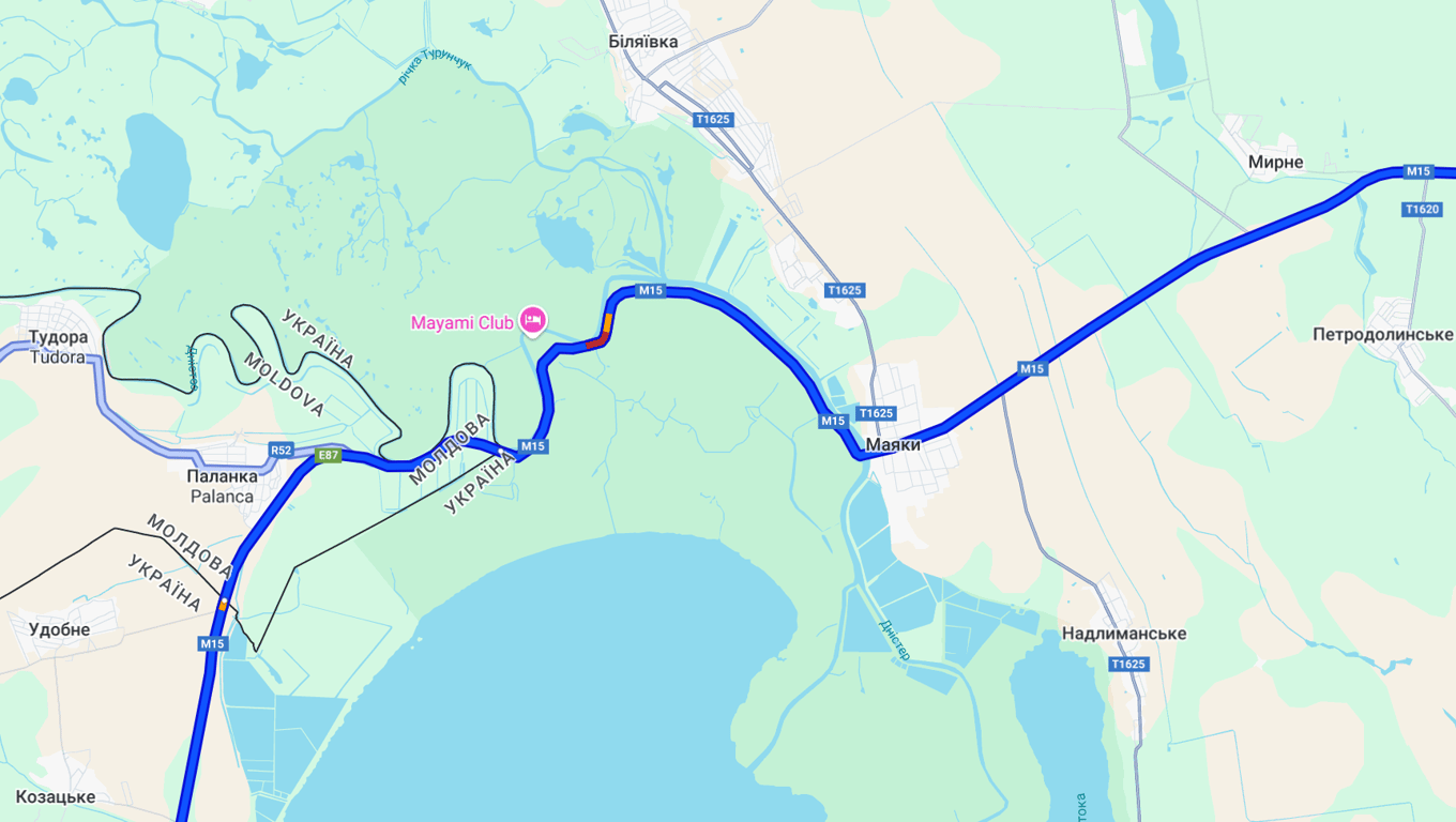 Виїзд за кордон — де увечері затори на трасі Одеса-Рені - фото 1