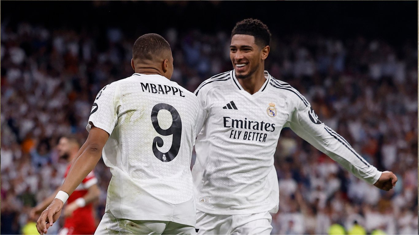 Джуд Беллінгем та Кіліан Мбаппе