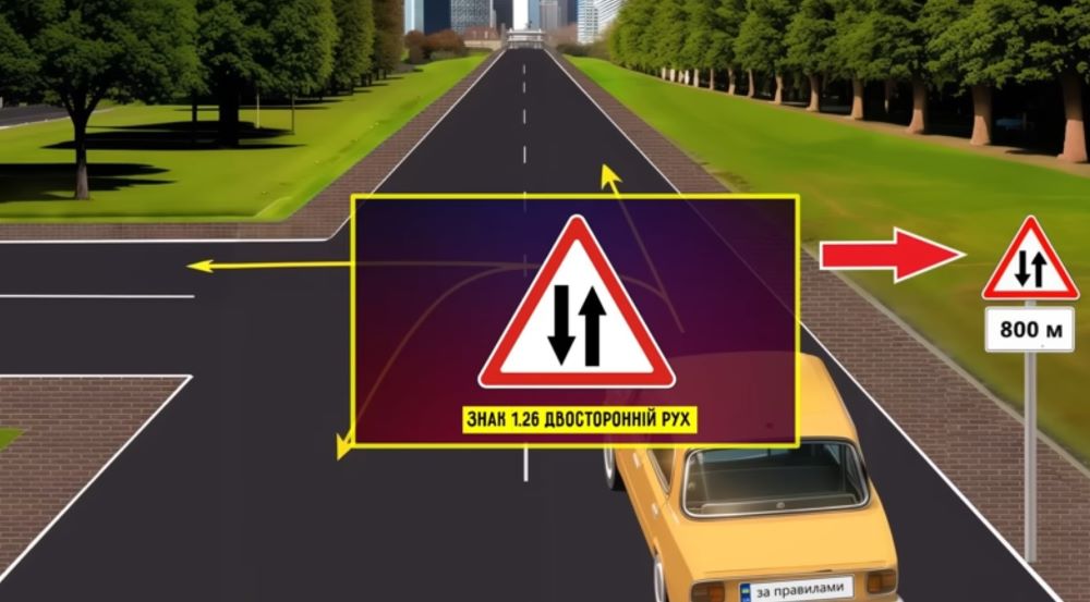 Тест з ПДР для уважних водіїв — в якому напрямку дозволений рух - фото 2