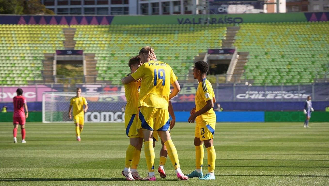 Матч Украина — Республика Корея