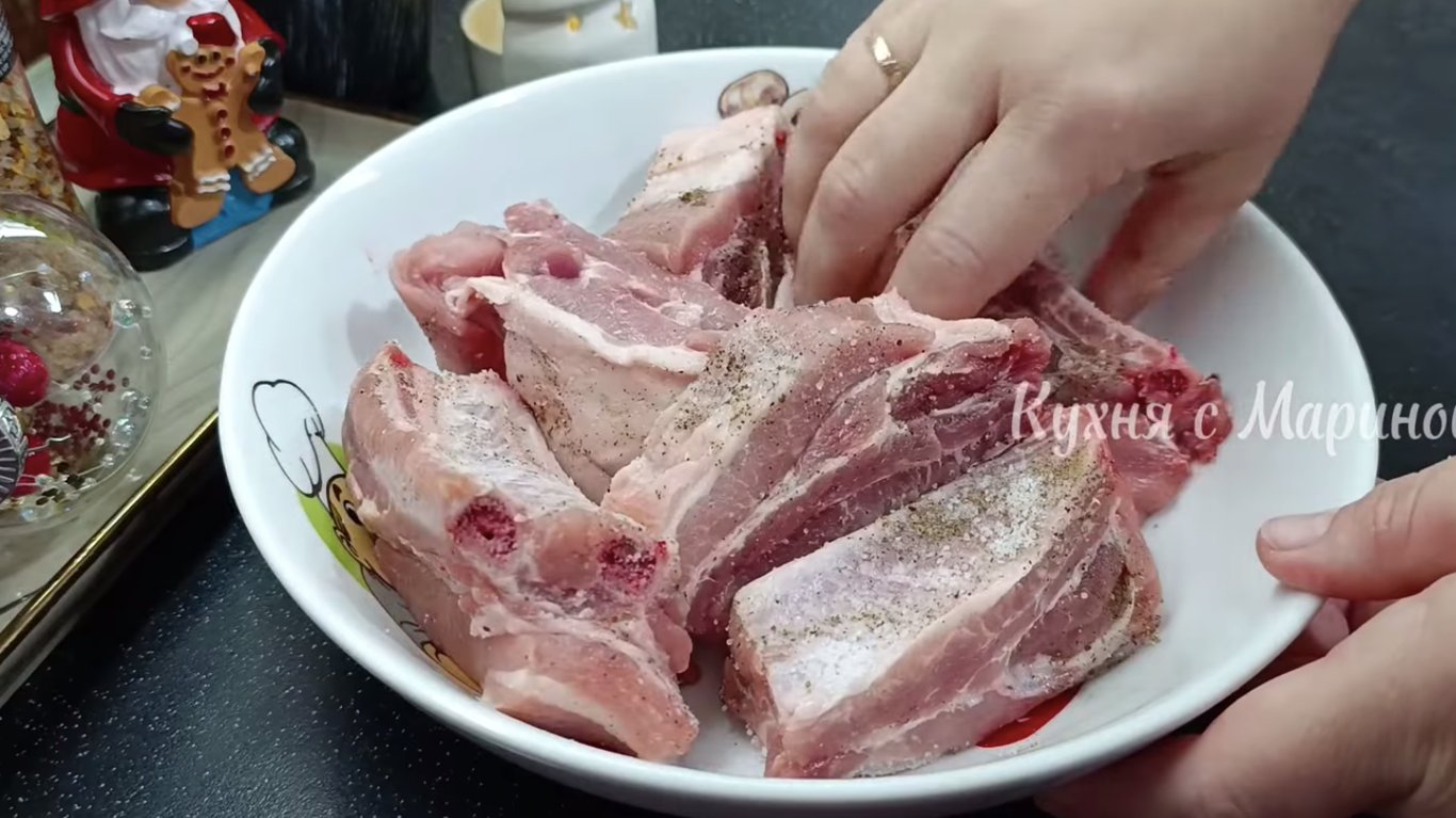 рецепт свинячих ребер