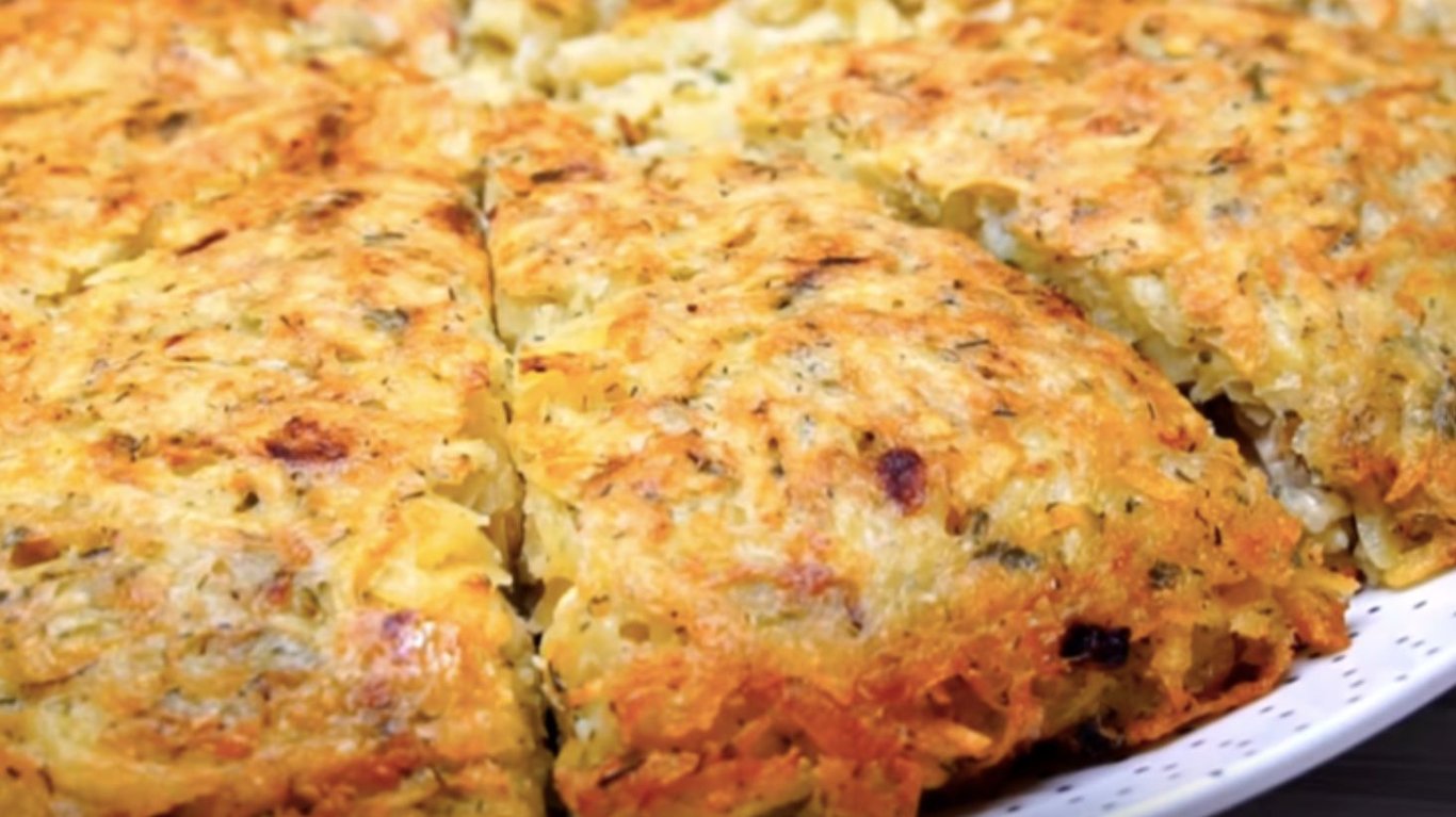 рецепт картопляного пирога 