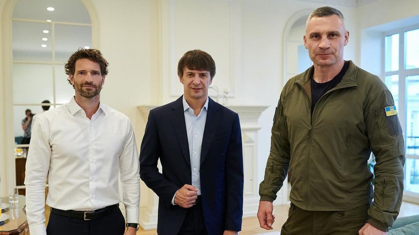 Арне Фрідріх, Олександр Шовковський та Віталій Кличко