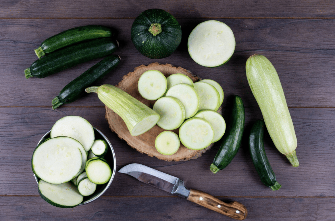 Zucchini helps you lose weight