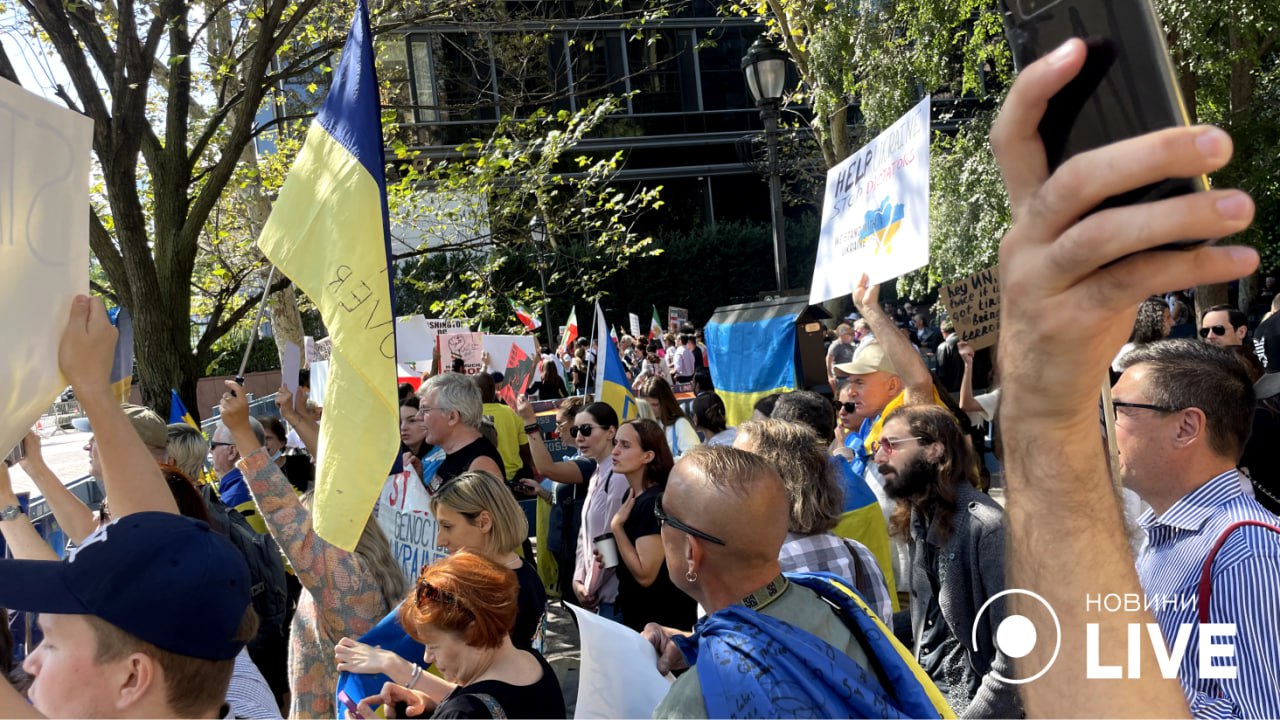 Акція українців біля офісу ООН