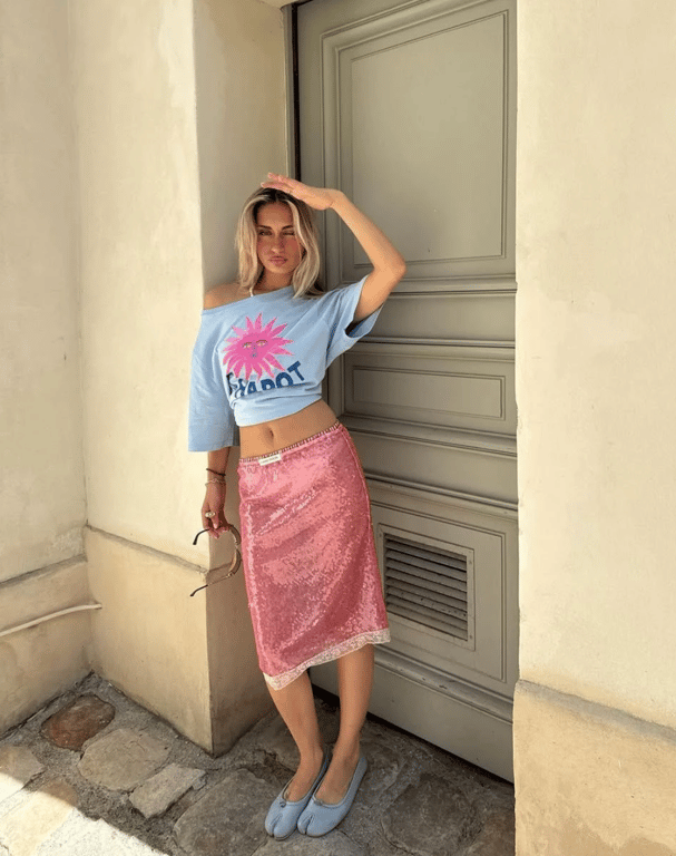 Спідниця з лелітками неочікувано опинилась в тренді