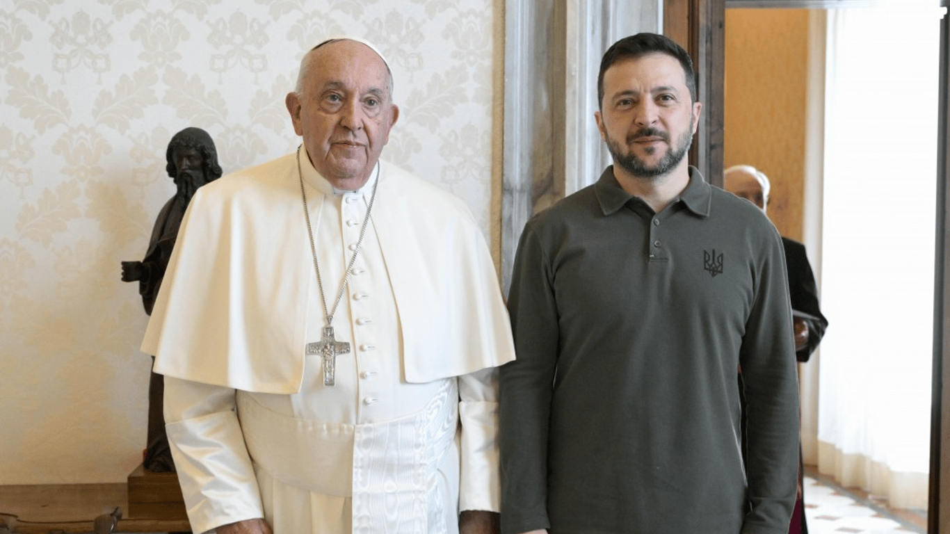 Zelenskyy met with Pope Francis on October 11