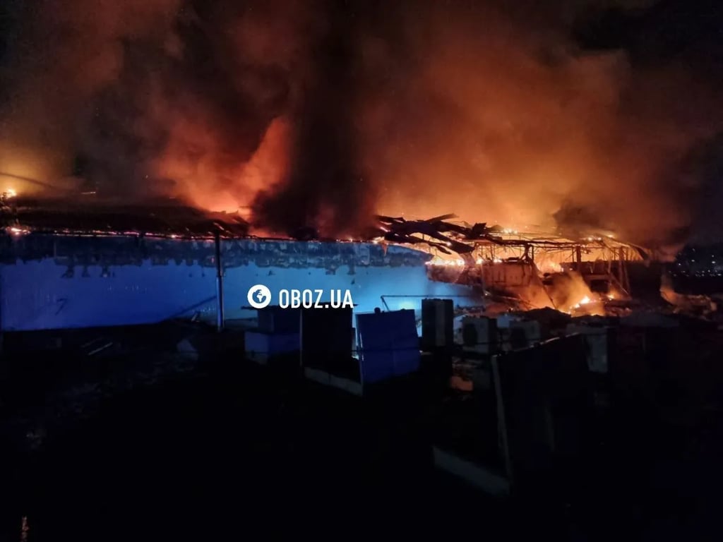 У Києві через атаку постраждав офіс OBOZ.UA