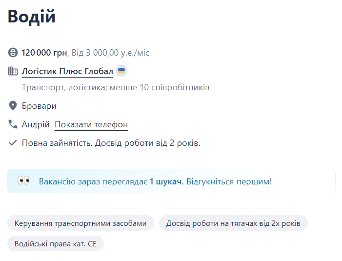 Огляд ринку праці в Україні у червні 2024 року