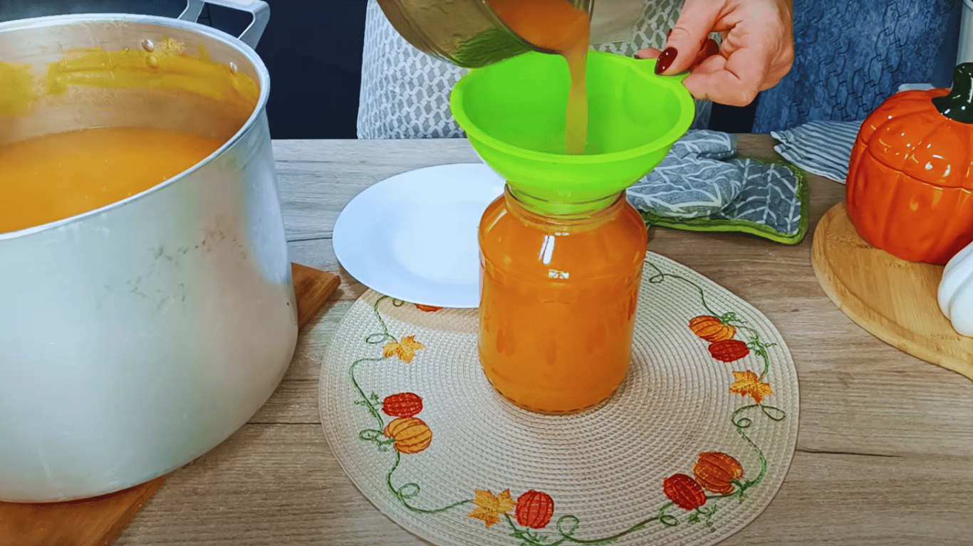 рецепт гарбузового соку на зиму