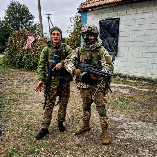 Украинские военные